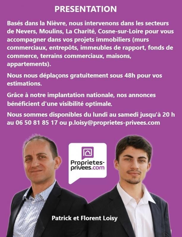 NEVERS SECTEUR NEVERS -  LOCAL IDEAL PROJET LOGISTIQUE OU INDUSTRIELLE 2