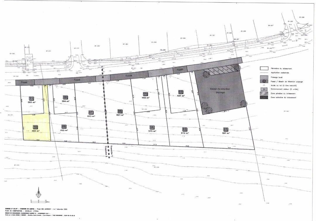 CARCASSONNE TERRAIN A BATIR VIABILISE - 402m2 - A LIMOUX 4