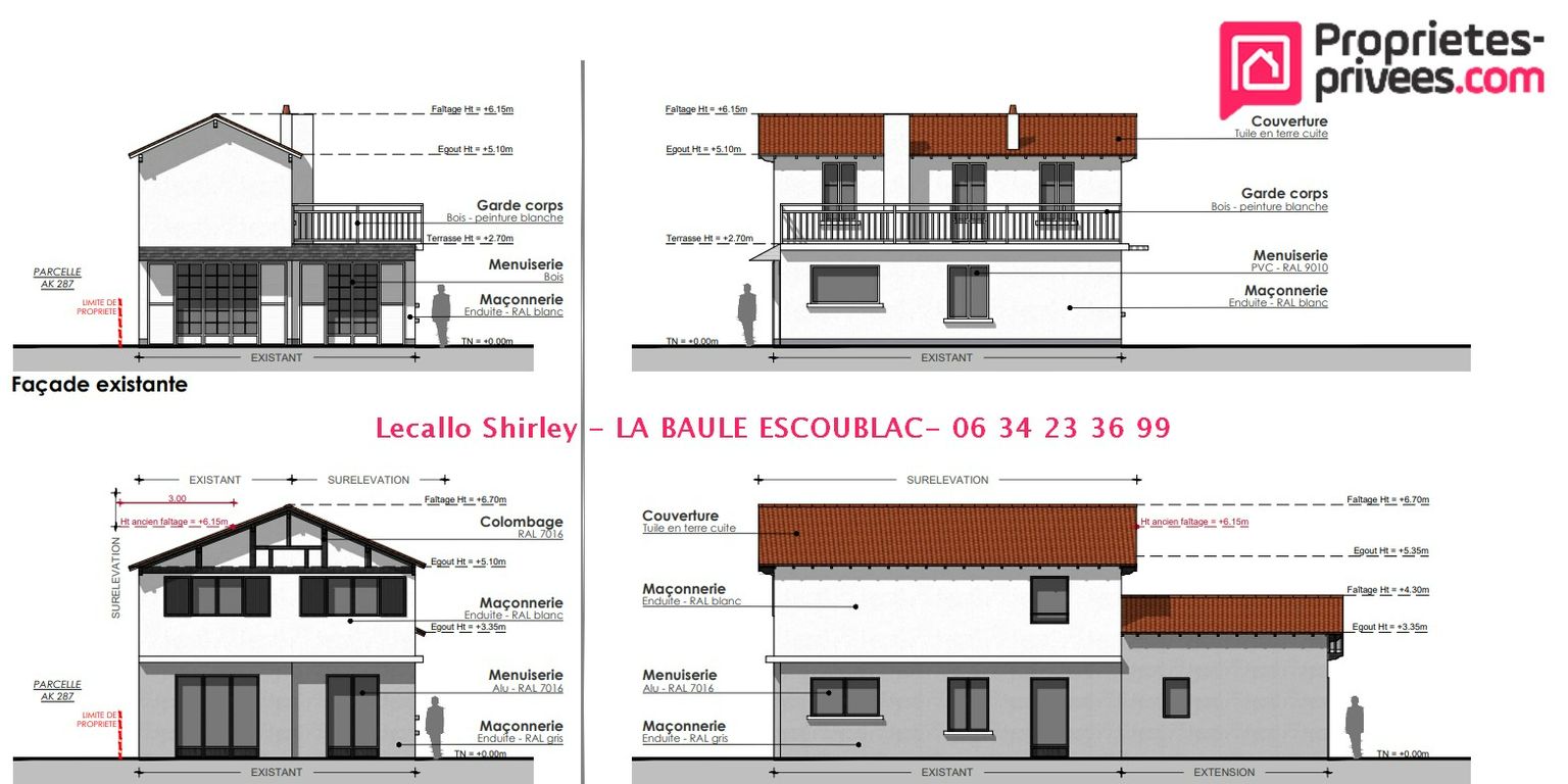 LA BAULE-ESCOUBLAC Maison La Baule Escoublac 5 pièce(s) 124 m2 4