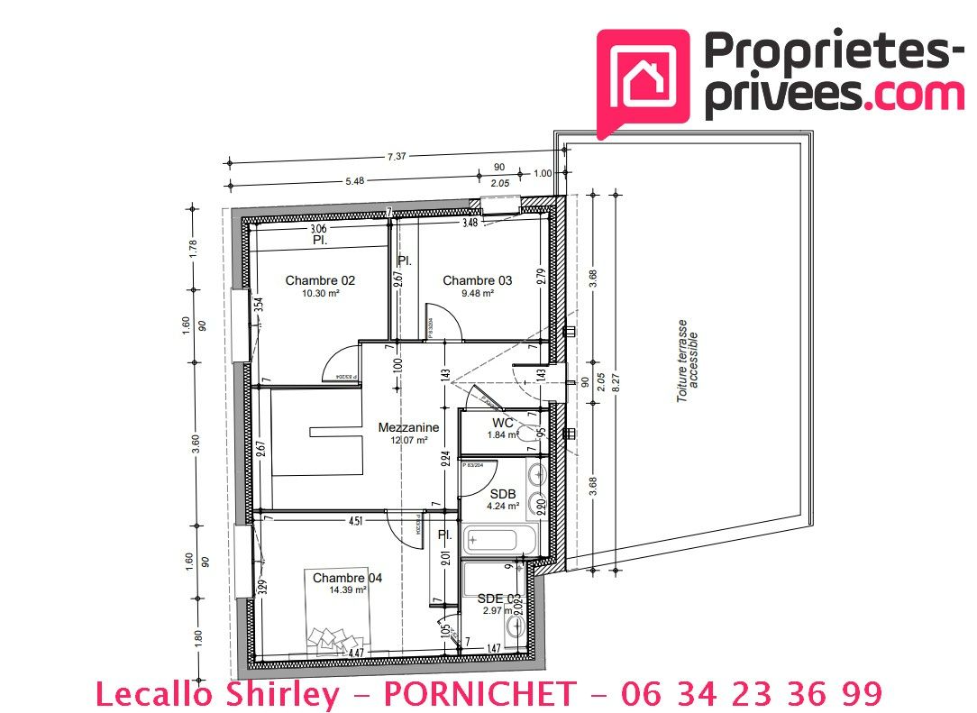 PORNICHET Maison Pornichet 5 pièce(s) 148 m2 3