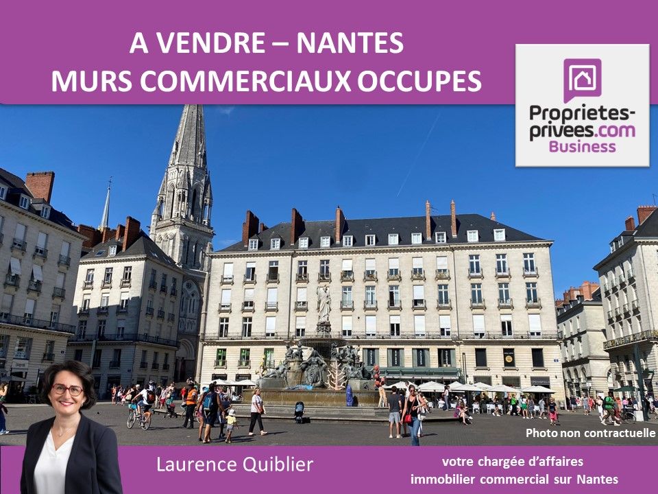 NANTES 44000 NANTES - MURS COMMERCIAUX LOUES, A VENDRE 3