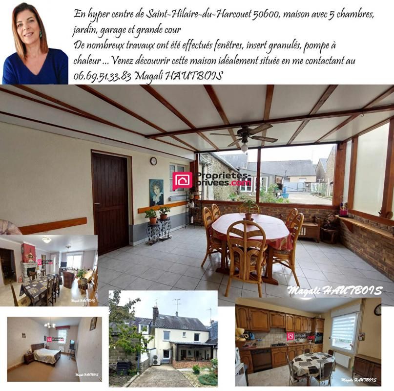 SAINT-HILAIRE-DU-HARCOUET Maison de ville Saint Hilaire Du Harcouet 6 pièce(s) 168 m2 1