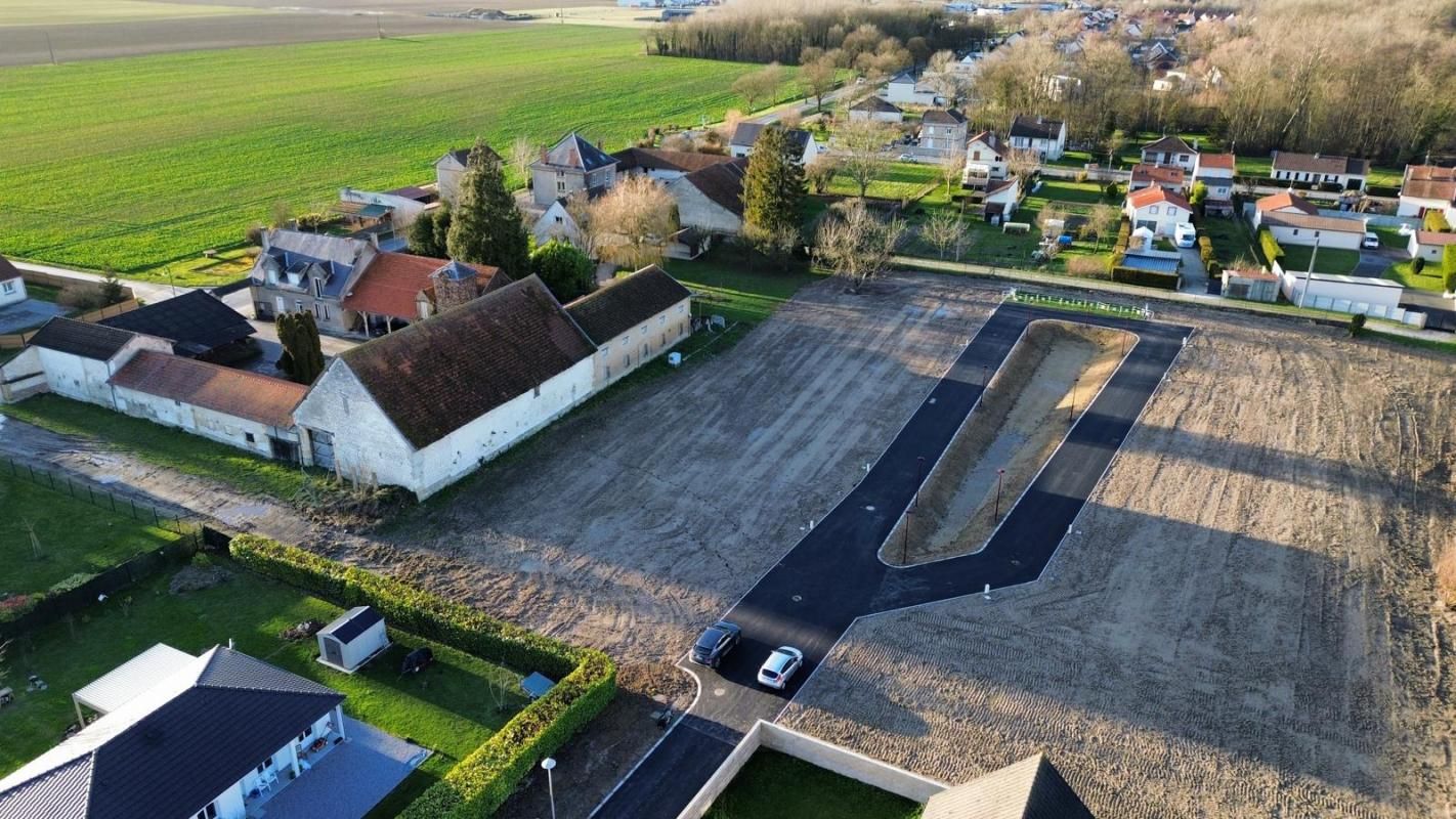 WARMERIVILLE Terrain de 700m² Lot 2 "Jardin des nains" 2