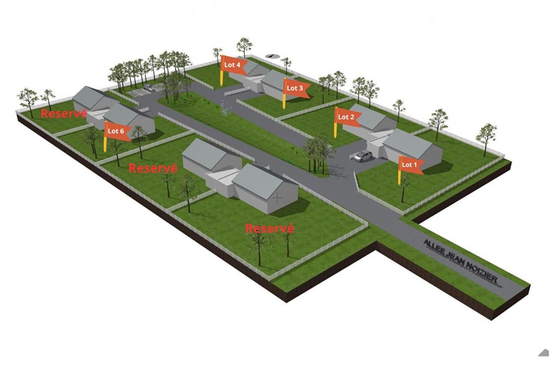 WARMERIVILLE Terrain de 638m² Lot n°6 "Jardin des nains" 2