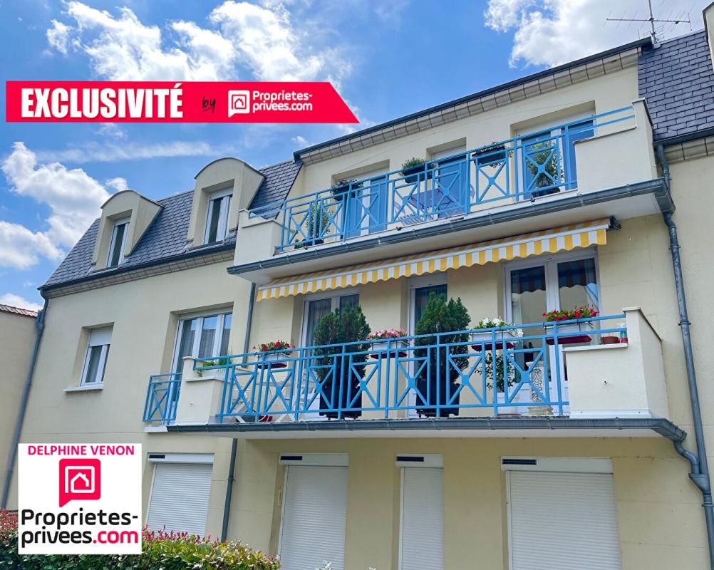 Appartement  T3  au 2ème étage d'une résidence sécurisée avec ascenseur en centre de ville de Chateauneuf Sur Loire proche Loire
