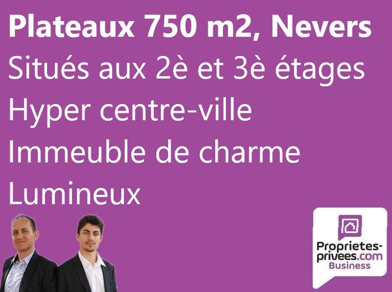 NEVERS NEVERS CENTRE-VILLE - 2 PLATEAUX , BUREAUX OU LOGEMENTS 750 M² 1