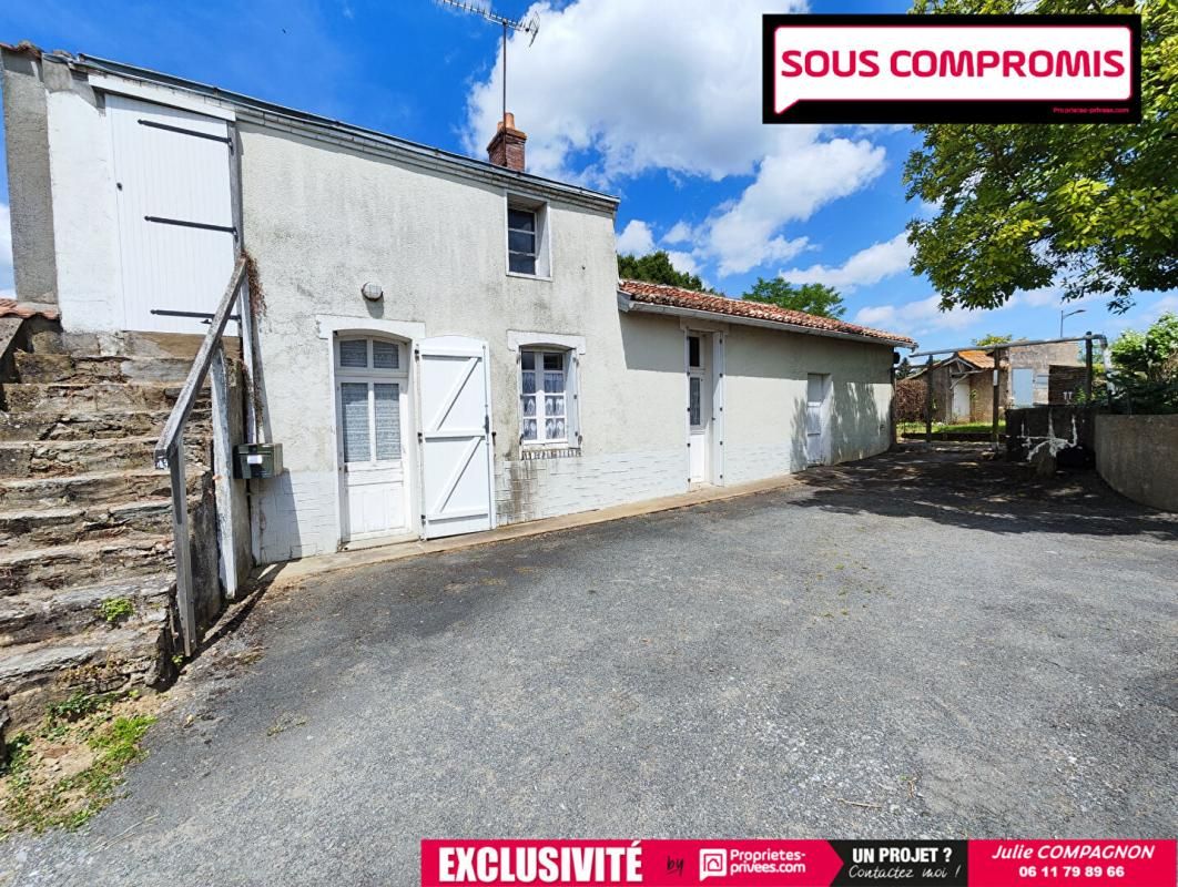 Maison ST QUENTIN EN MAUGES 65 m² - 1 chambre et dépendances - jardin