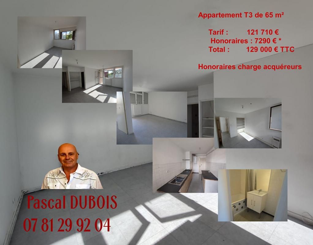 Appartement T3 - 65 m² - Résidence Guynemer
