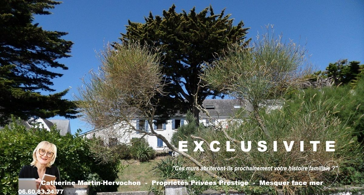 Demeure familiale  avec vue sur site remarquable en baie de Mesquer