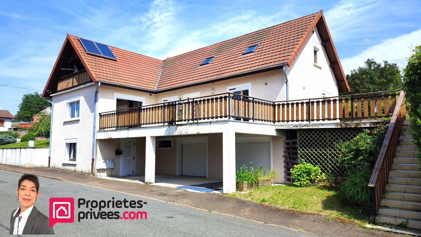 COURS-LA-VILLE (69470), Maison 230 m² , 5 chambres et terrain  370 m²