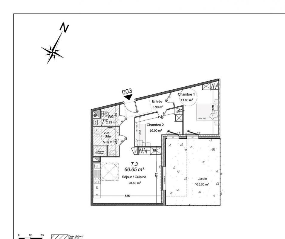 PERROS-GUIREC Vente Appartement 3 pièces, 66 m², Perros Guirec (22700) 3