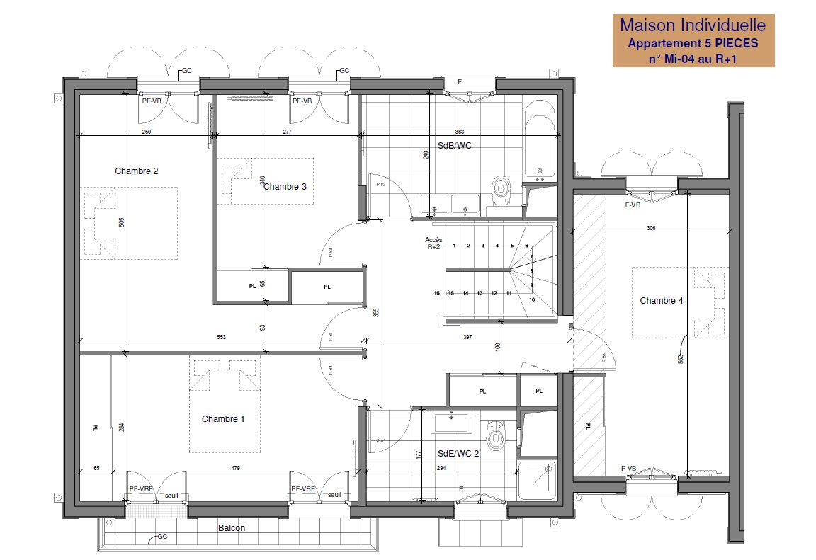 BUSSY-SAINT-GEORGES Maison Bussy Saint Georges 5 pièce(s) 165.80 m2 2