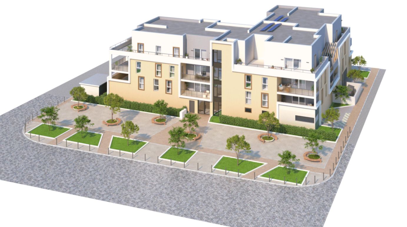 SAUVIAN Appartement  T3, Terrasse 56 m²  exposition Sud, et 2 places de parking 2