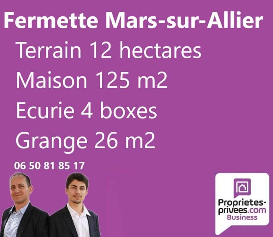 MORNAY-SUR-ALLIER Mars Sur Allier - Domaine agricole 300 m² 1