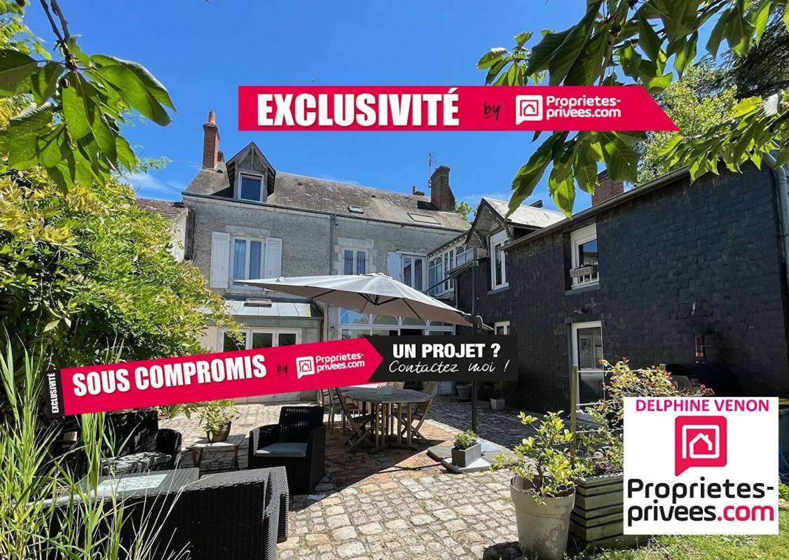 CHATEAUNEUF-SUR-LOIRE Exclusivité - Maison bourgeoise de 240 m² avec 2 garages et jardin en centre ville de Châteauneuf sur Loire 1