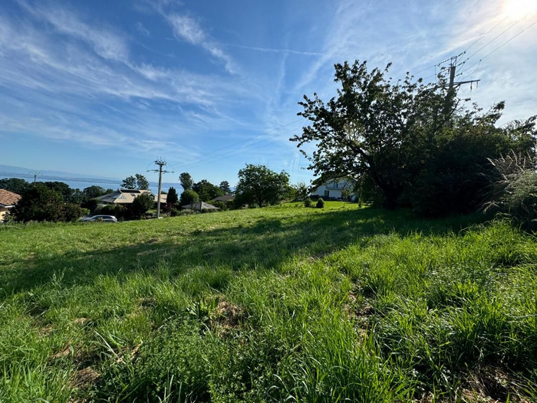 PUBLIER PUBLIER Terrain constructible 900 m² vue lac, calme ( 74500) 2