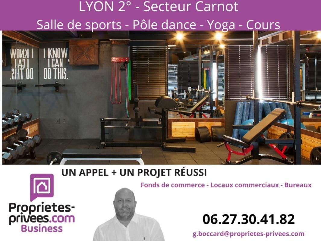 69002 Lyon - Salle de sports haut de gamme