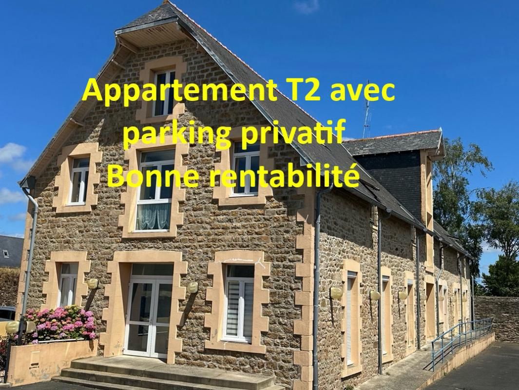 Appartement T2 occupé à Tréguier: 52 m2 avec parking