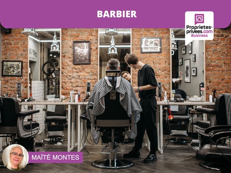 93 DUGNY - BARBIER, SALON DE COIFFURE 75 m², AVEC LOGEMENT