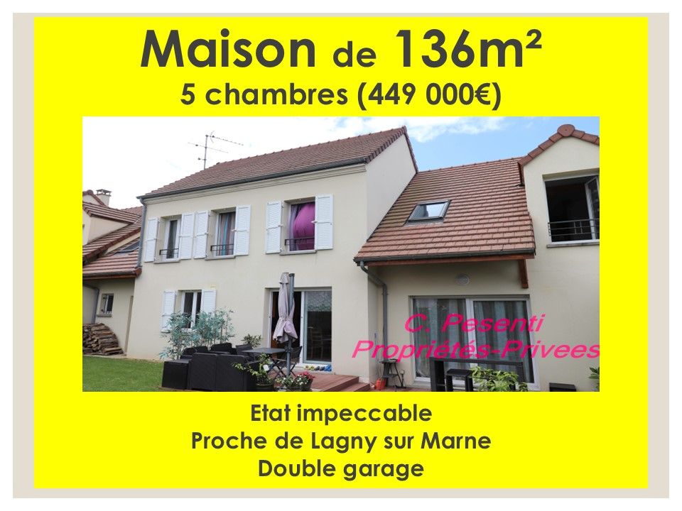 Maison St Thibault Des Vignes 7 pièce(s) 136 m2