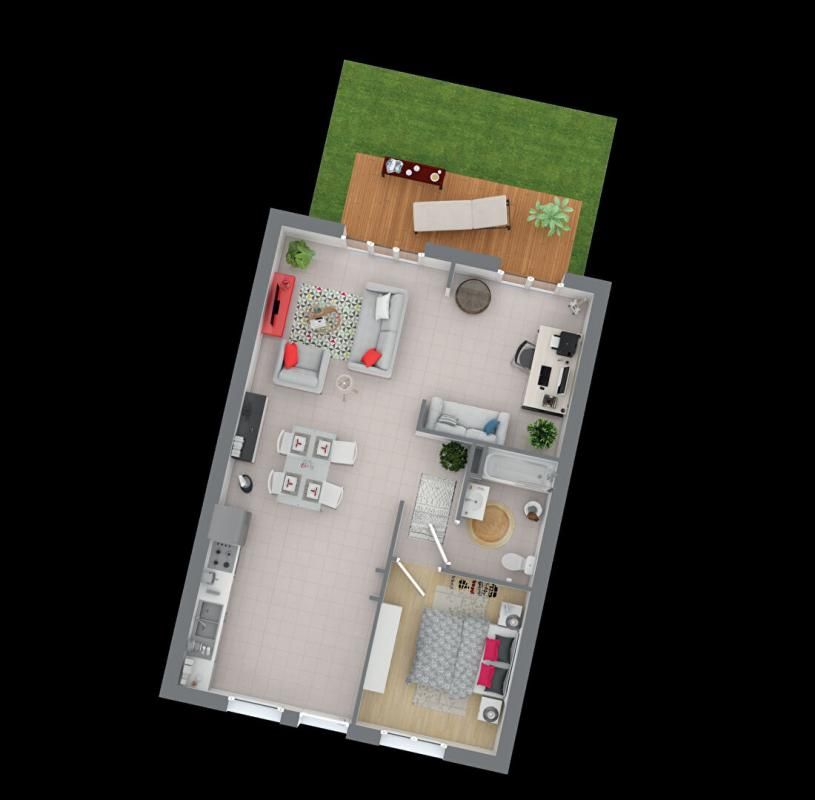 ROUILLON Maison - Rouillon - 2 pièce(s) - 70 m² 4