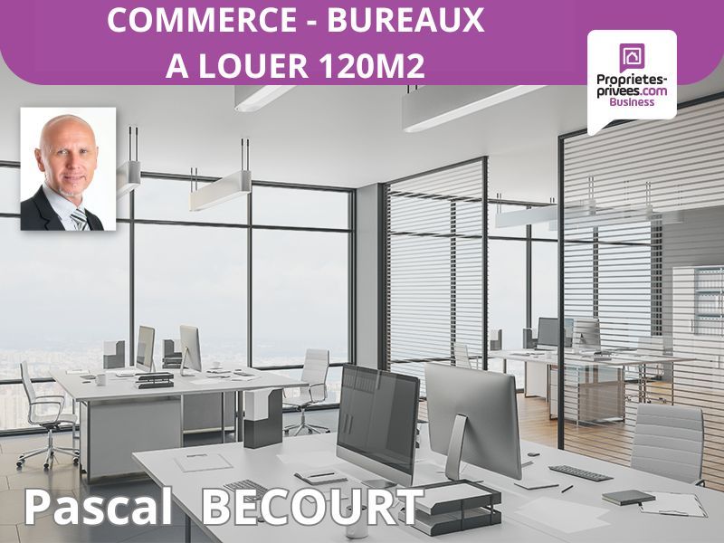 CARPENTRAS Carpentras 84200 -Local commercial avec belles vitrines, bureaux 120 m² 1