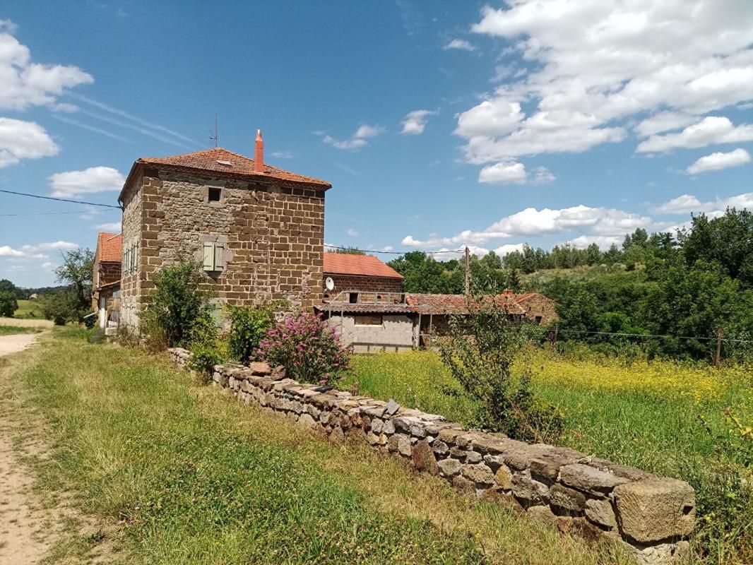 Langeac (43), ensemble immobilier habitation + bâtiments agricoles sur 4400 m2 de terrain