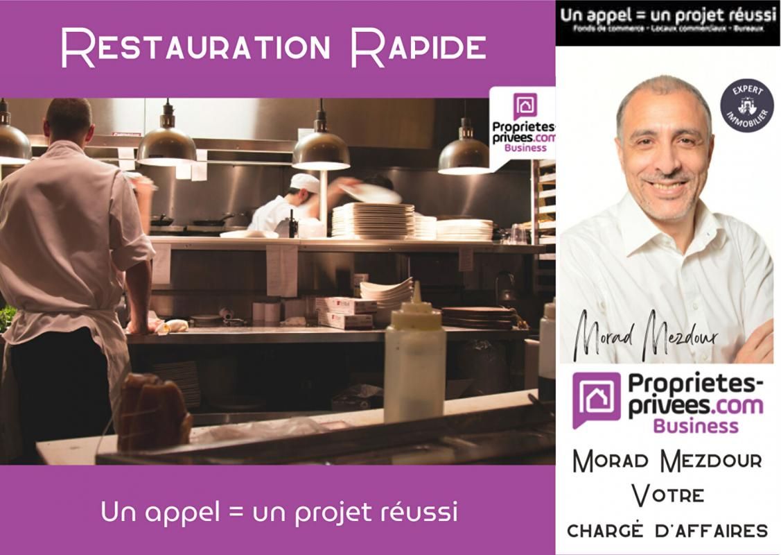 LILLE 59000 LILLE, RUE DES POSTES - SNACK, RESTAURATION RAPIDE 20 COUVERTS 2