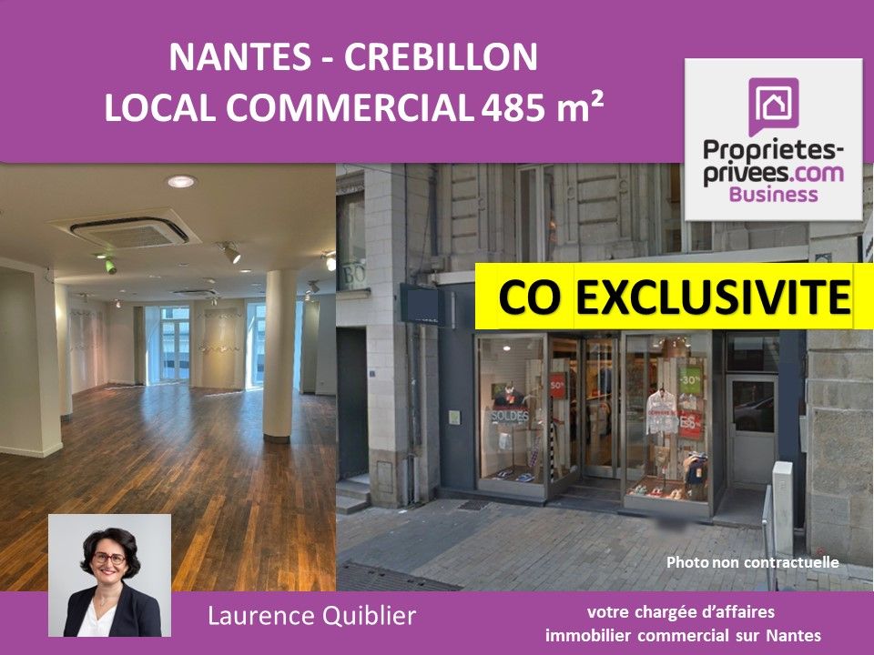 NANTES CO-EXCLUSIVITE - 44000 NANTES - LOCAL COMMERCIAL 485 m² 1