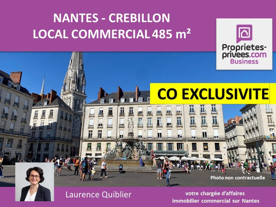 NANTES CO-EXCLUSIVITE - 44000 NANTES - LOCAL COMMERCIAL 485 m² 2