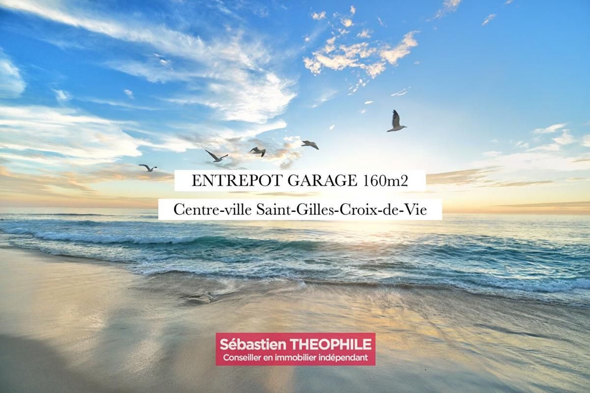 Entrepôt Garage 160m2 - Terrain Centre Saint Gilles Croix De Vie