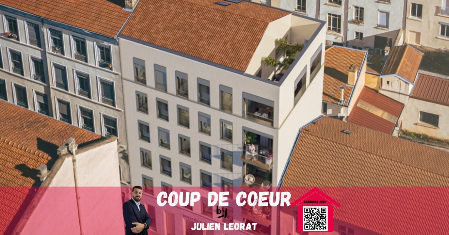 LYON-7E-ARRONDISSEMENT Charmant appartement 62 m² avec terrasse - Lyon 7ème - Quartier Saint-Louis 2