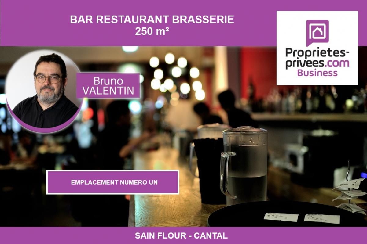 SAINT-FLOUR 15 - BAR BRASSERIE 250 m² , EMPLACEMENT N°1