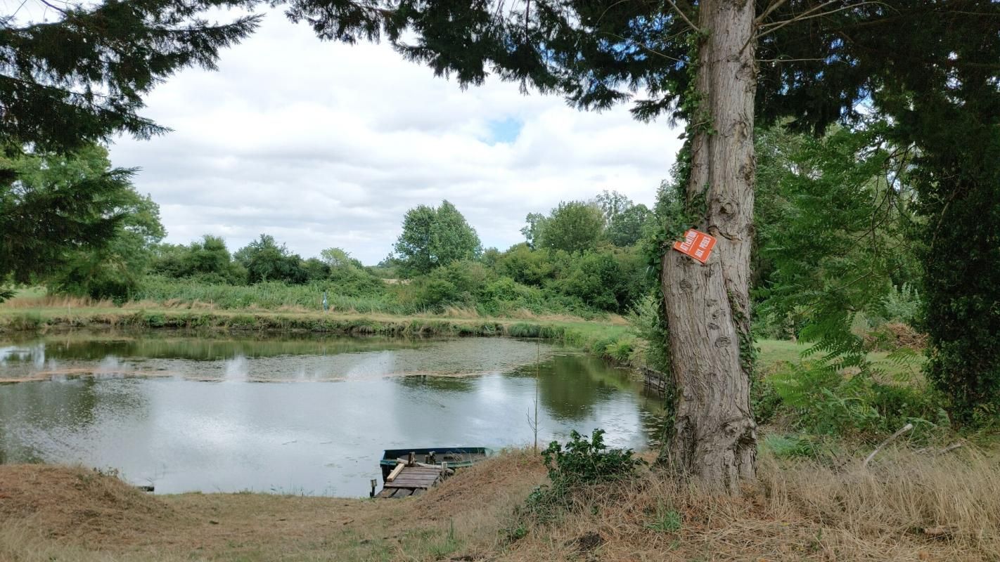 A VENDRE AVRILLE LES PONCEAUX Terrain de loisirs avec étang