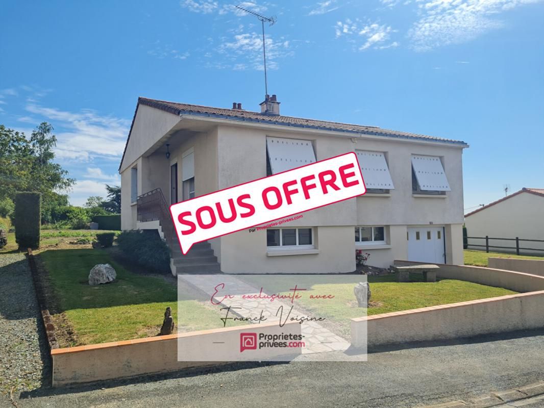 A VENDRE à Saint Michel Mont Mercure Maison de 103 m2 env  avec 4 chambres sur un terrain de 1041 m2