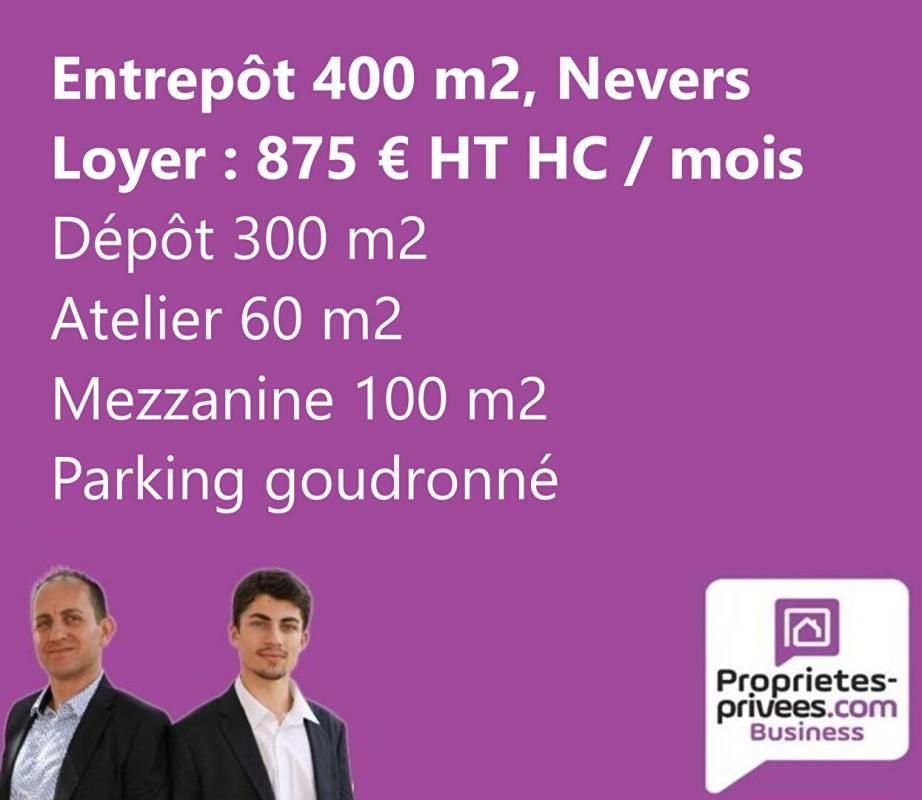 NEVERS NEVERS - LOCATION ENTREPOT 400 M² 1