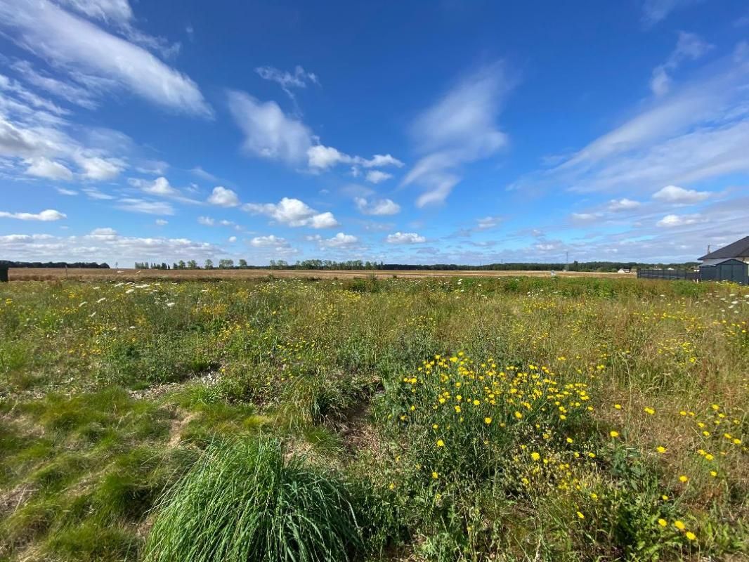 Evreux 27000- Terrain à vendre avec vue imprenable sur champs et verdure