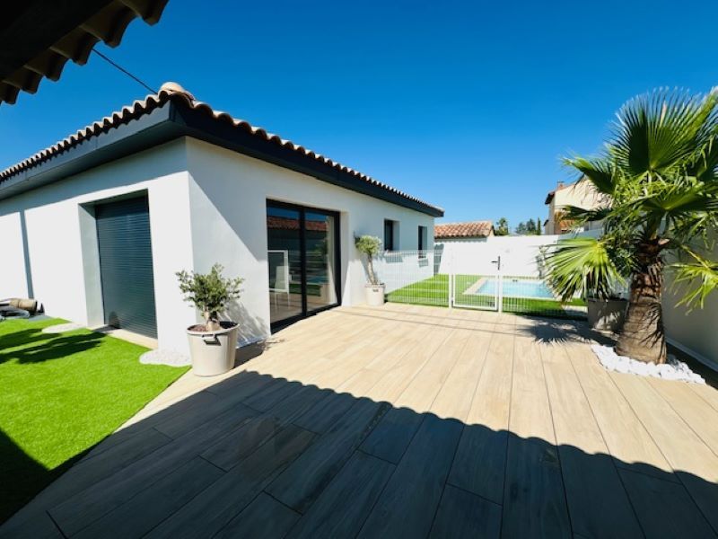 CANET Villa 3 chambres 100 m2 sur une parcelle de 314m², piscine et garage 2