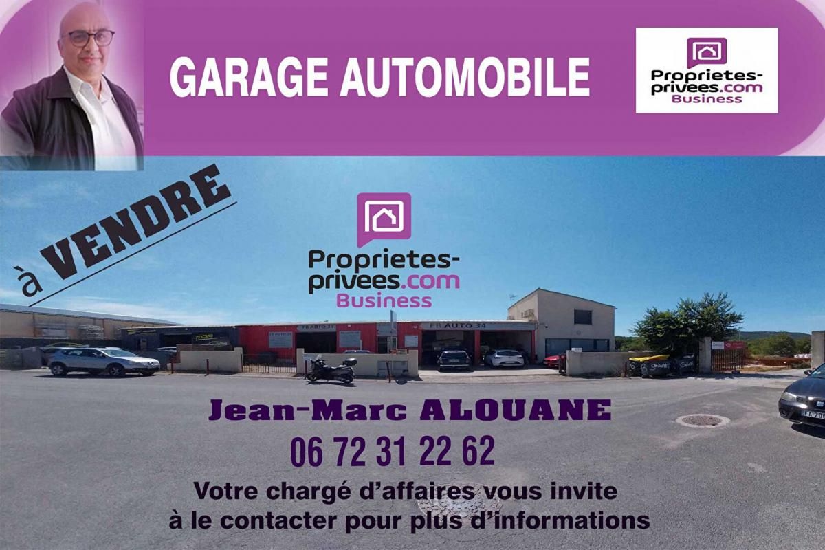 MONTPELLIER SECTEUR MONTPELLIER SUD - GARAGE AUTOMOBILE avec MAISON 3