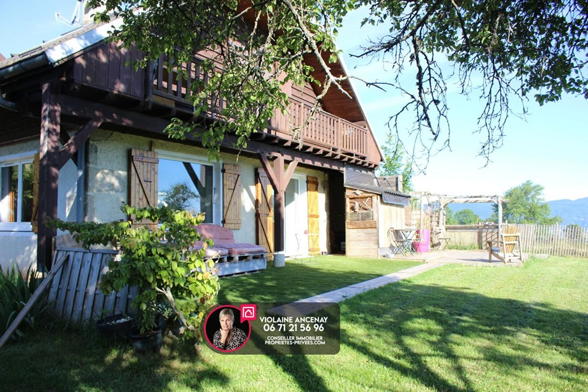 Maison Montagnole  150 m2  au calme avec vue panoramique