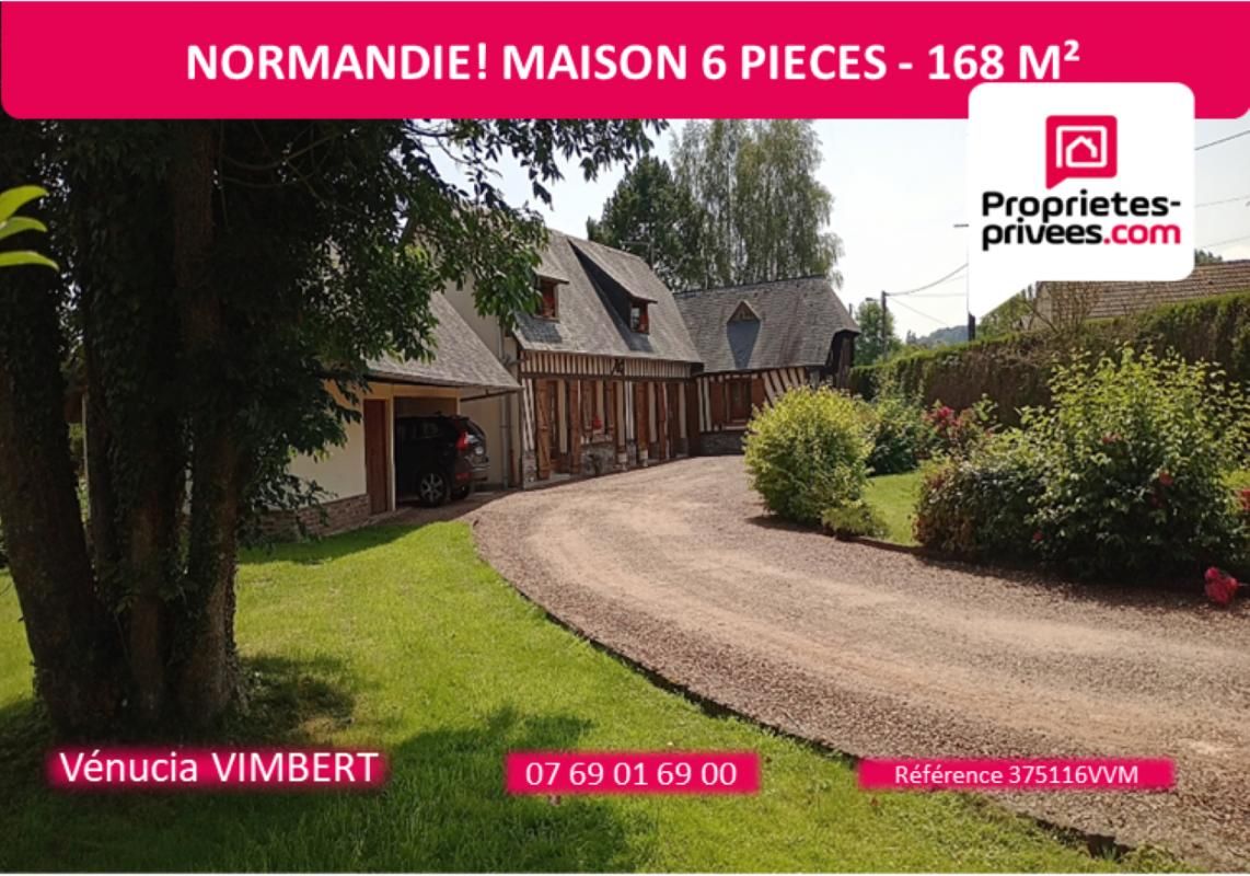 AUBERMESNIL-AUX-ERABLES Campagne Normande, Maison 6 pièces, 168 m2 1