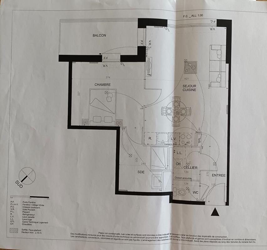 VANNES Appartement Vannes 2 pièce(s) 51 m2 2