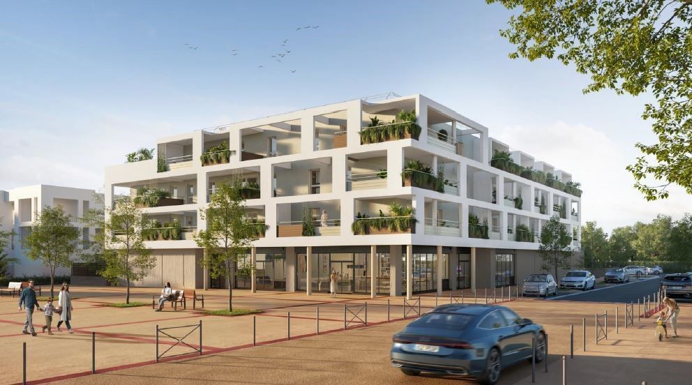 BEZIERS Au coeur du quartier de la Courondelle, T4  de 93 m², avec terrasse 2