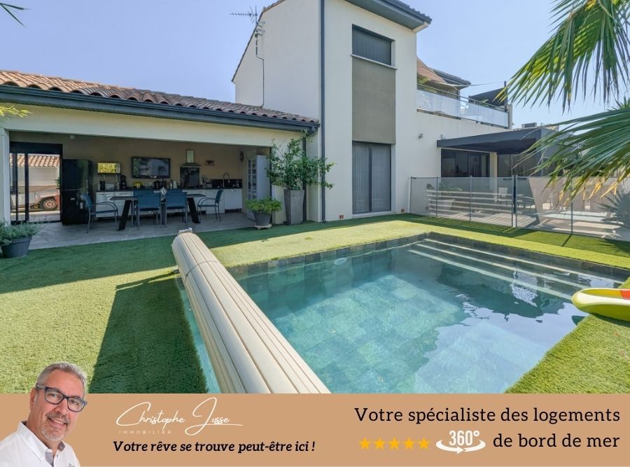 SIGEAN Villa contemporaine 6 pièces avec pisicine 1