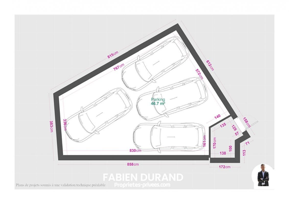 MANDELIEU-LA-NAPOULE Déja  sous compromis- Spécial investisseur Garage 50,5 m², 4 voitures + cave loué 360 / mois 1