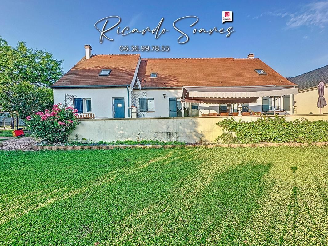 PONT-SAINTE-MAXENCE 60700 LES AGEUX - MAISON INDIVIDUELLE 190M2 / 4 CHAMBRES / VIVABLE DE PLAIN-PIED / TERRAIN 1120M2 1