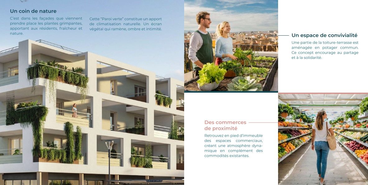 BEZIERS Un habitat tourné vers la nature, T3 de 63 m², avec terrasse 4