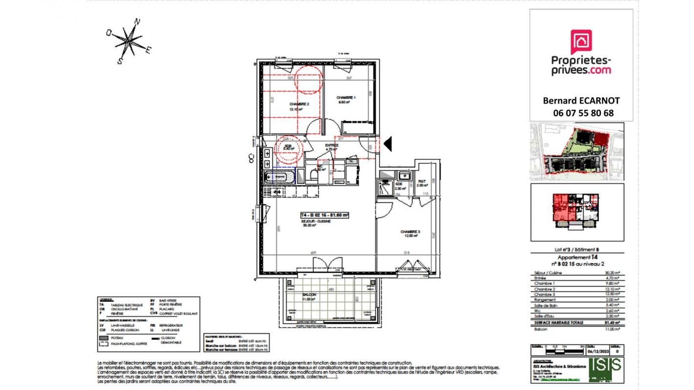 SAINT-PAUL-DE-VARCES Programme neuf St Paul De Varces T4 pièce(s) 81.60 m2 4