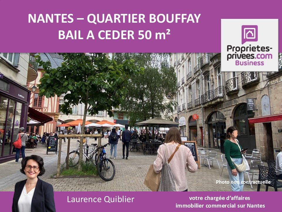 NANTES 44000 NANTES - BAIL A CEDER, LOCAL COMMERCIAL 40 M² - 50 OTAGES 1