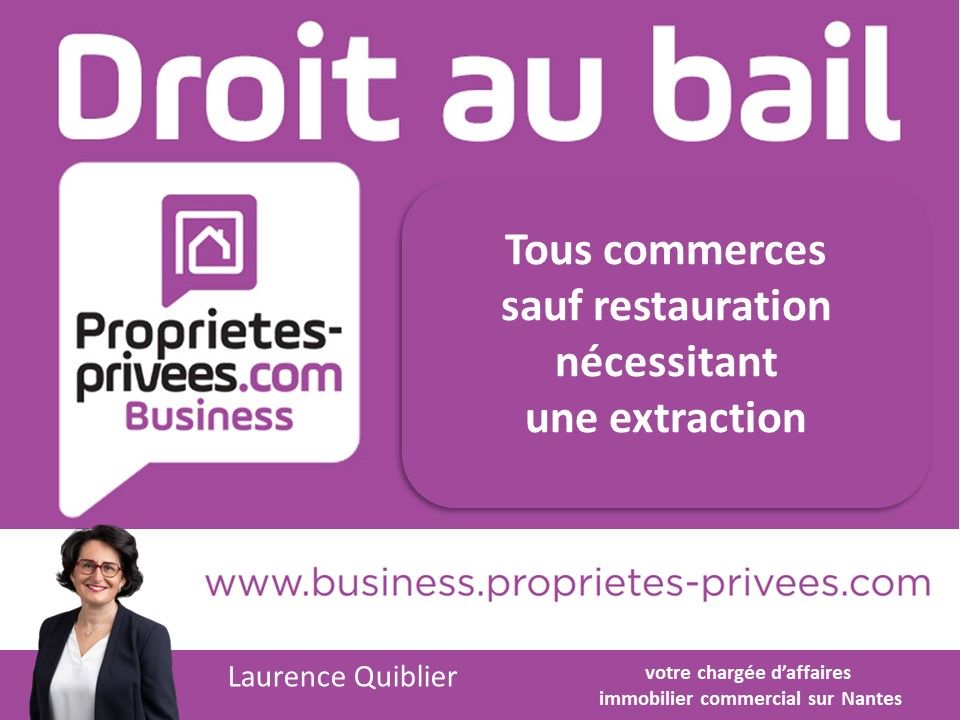 NANTES 44000 NANTES - BAIL A CEDER, LOCAL COMMERCIAL 40 M² - 50 OTAGES 2